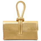 TL Bag - Metallic leather clutch