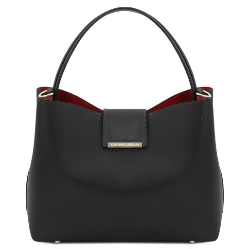 Clio - Sac seau en cuir