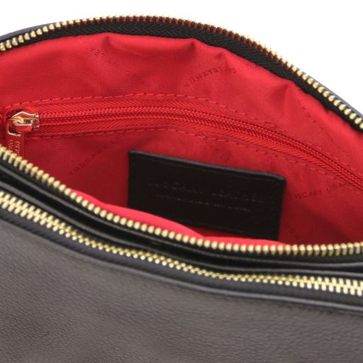 Lily - Sac bandoulière en cuir souple