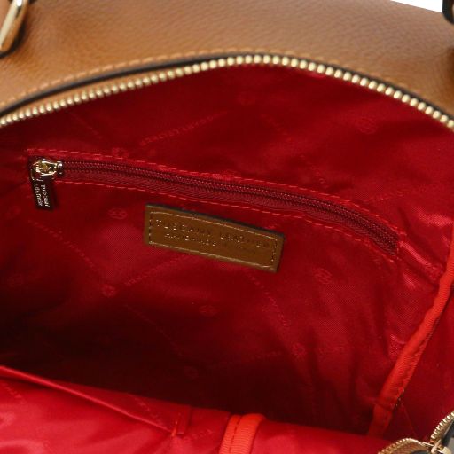 Prisma - Sac à dos en cuir souple