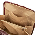 Paris - Small leather backpack for women