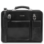 Venezia - Leather briefcase 2 compartments