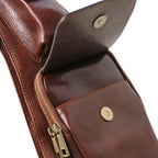 Sac bandoulière en cuir