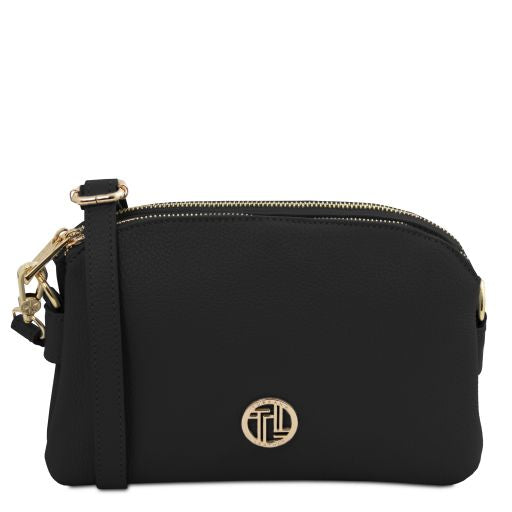 Lily - Sac bandoulière en cuir souple