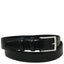 Elegant brushed leather belt 35mm