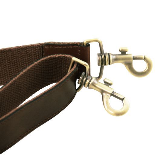 Adjustable briefcases leather shoulder strap