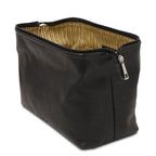 Smarty - Leather toiletry bag - Large size