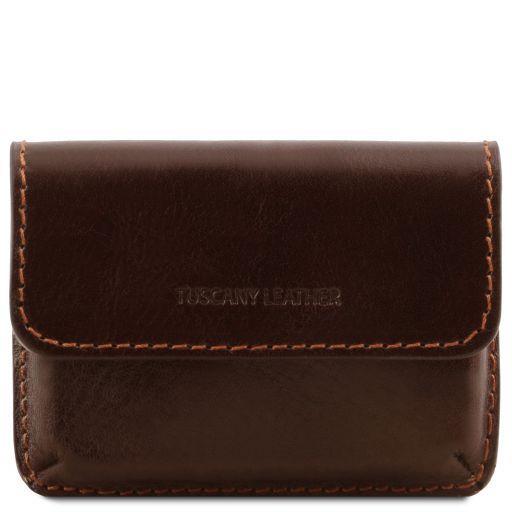 Etui pour cartes de visite en cuir