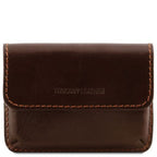 Etui pour cartes de visite en cuir