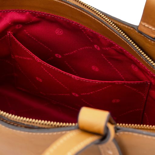 LIBRA — Italian Leather Shopper Bag