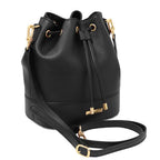 Livia – Italian Leather Bucket Bag