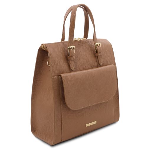 TL Bag - Sac à dos pour femme en cuir