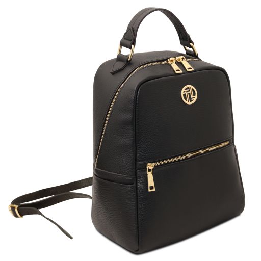 Prisma - Sac à dos en cuir souple