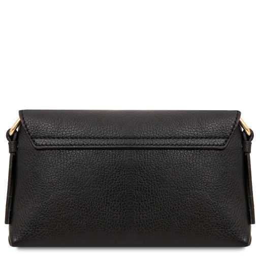 Biscuit - Sac bandoulière en cuir souple