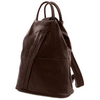 Shanghai - Sac à dos en cuir souple