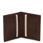 Elégant porte cartes en cuir