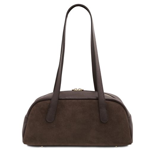 Eclaire - Suede leather shoulder bag
