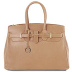 TL Bag - Sac à main pour femme avec finitions couleur or