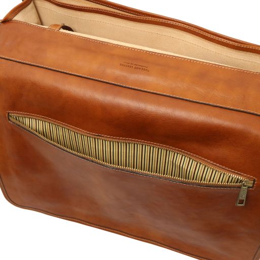 Ancona - Leather messenger bag