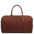 Lisbona - Travel leather duffle bag - Large size