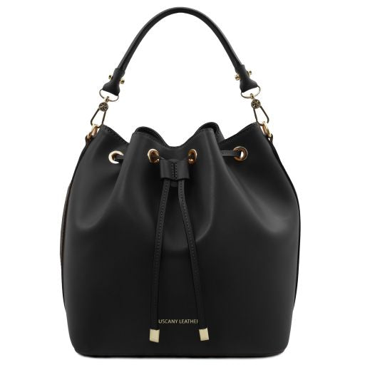 Vittoria - Sac seau pour femme en cuir