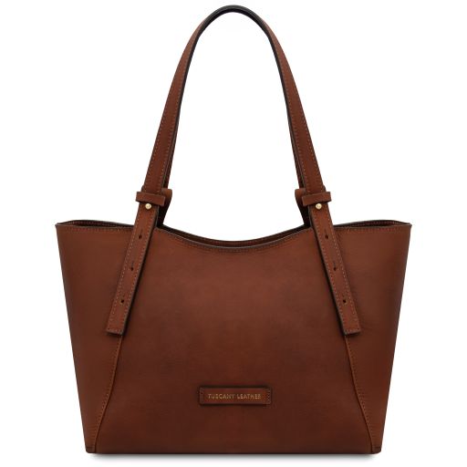 LIBRA — Italian Leather Shopper Bag