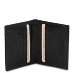 Elégant porte cartes en cuir