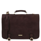 Ancona - Leather messenger bag
