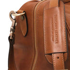 Lisbona - Travel leather duffle bag - Small size