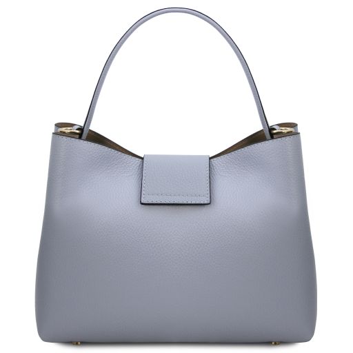 Clio - Leather secchiello bag