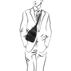 Albert - Sac bandoulière en cuir souple