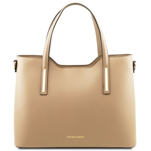 Olimpia - Sac cabas en cuir