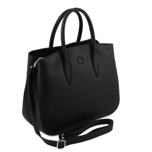 Camelia – Italian Leather Tote Bag