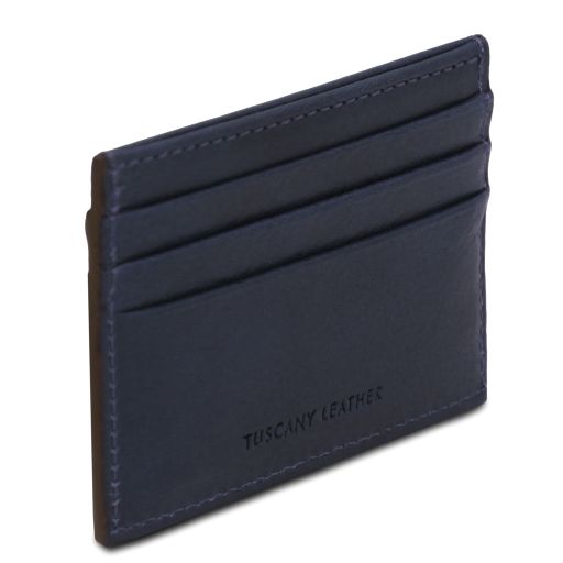 Porte-cartes de crédit en cuir Secondary image