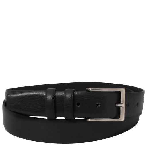 Classic full-grain leather belt 35mm