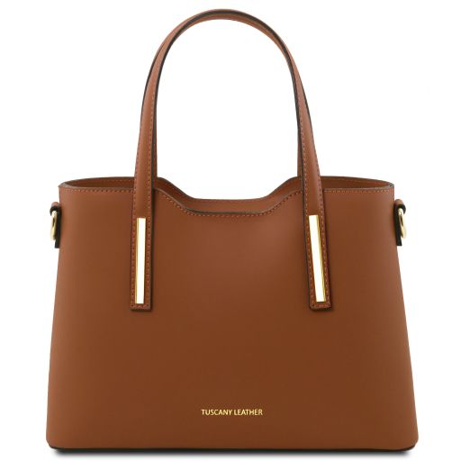 Olimpia - Sac cabas en cuir - Petit modèle