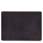 Leather desk pad with inner compartment