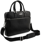 Ferrara - Leather laptop briefcase
