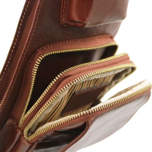 Sac bandoulière en cuir