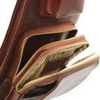 Sac bandoulière en cuir