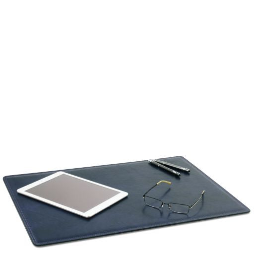 Sous-main de bureau en cuir