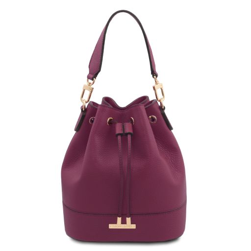 Livia – Italian Leather Bucket Bag