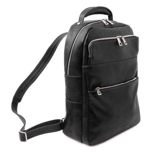 Melbourne - Leather laptop backpack