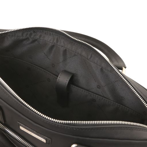 FERRARA – Italian Leather Laptop Briefcase