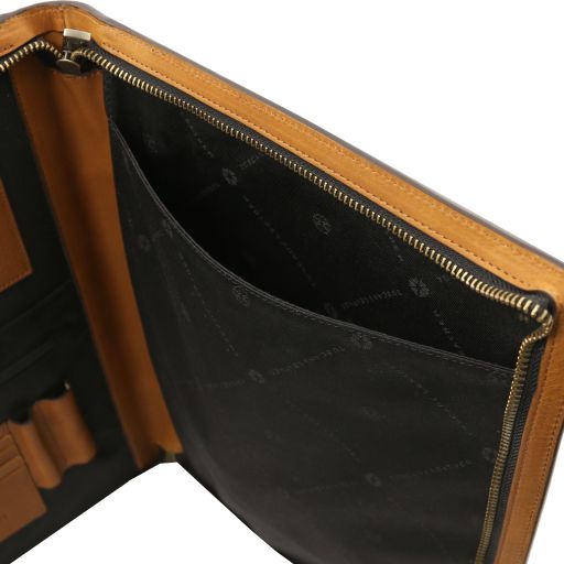 Costantino - Leather document case with handle