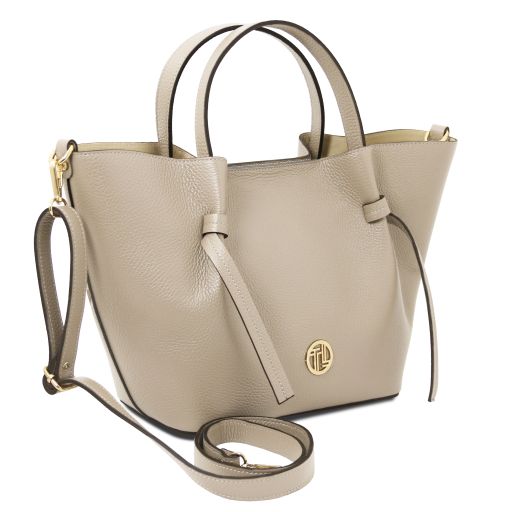 Legame - Sac shopping en cuir - Grand modèle