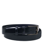 Elegant brushed leather belt 35mm