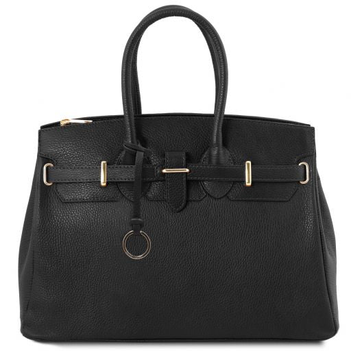 TL Bag - Sac à main pour femme avec finitions couleur or