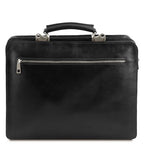 Venezia - Leather briefcase 2 compartments