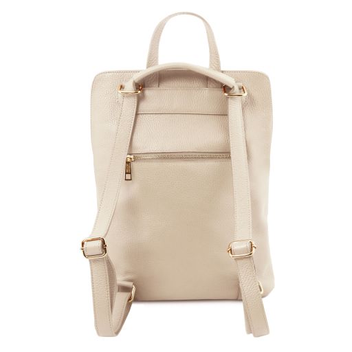 TL Bag - Sac à dos pour femme en cuir souple